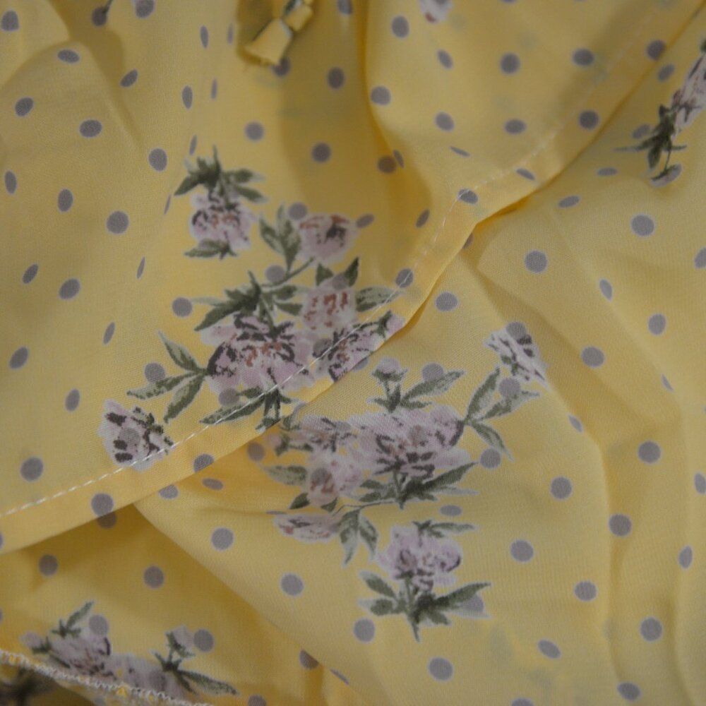 2/$10 Yellow Kimono Jacket MUST BUNDLE FOR 2/$10 PRICE - Picture 6 of 7